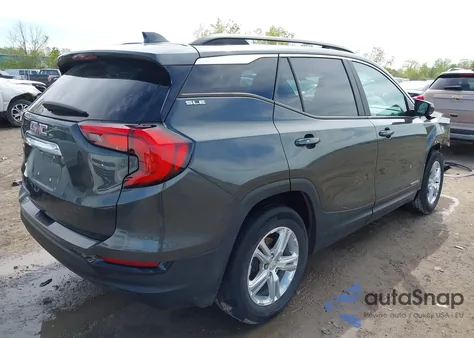 2021 GMC Terrain Fwd Sle from USA, damaged, VIN 3GKALMEVXML385622